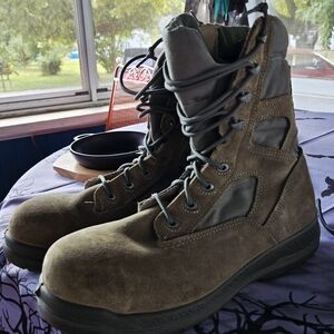 Combat Boot, Belleville Brand, Model 610ST, Size 12R, Sage.
